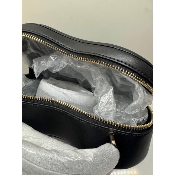 Elpreole Black Heart Quilted Crossbody Purse NWT - Picture 8 of 10